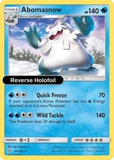 Pokemon - Abomasnow - Reverse Holofoil [SM11 - 42/236 Near Mint]