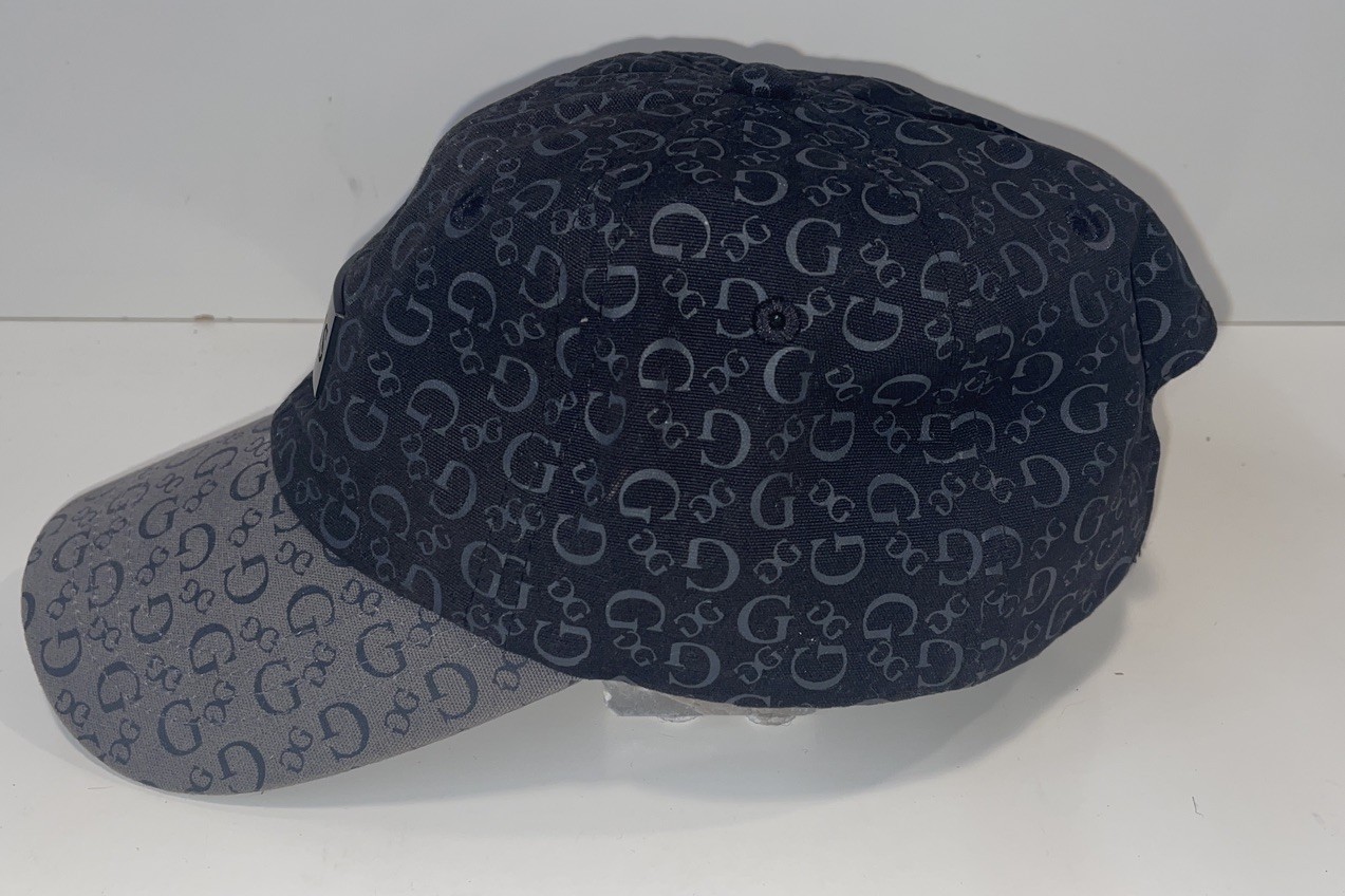 GUESS Allover Logo Monogram Strapback Baseball Ca… - image 4