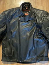 Hein Gericke Men's /Size:M/Leather Jacket/shoulder, elbow and forearm protectors