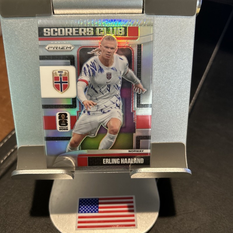 ERLING HAALAND 2026 Panini Prizm FIFA World Cup Scorers Club Silver NORWAY #13