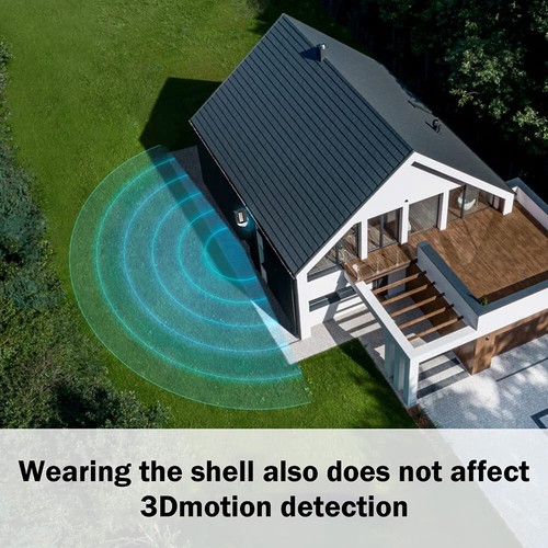 Silicone Camera Protection Cover UV-proof fits Ring Spotlight Cam Pro / Cam Plus - Picture 8 of 10