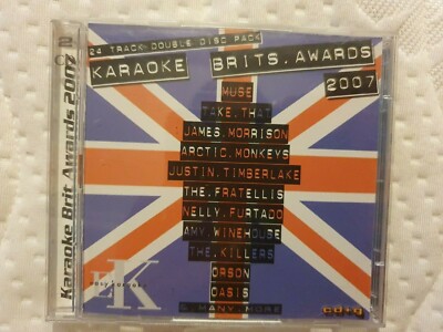 Easy Karaoke Pop EZP80 - Brit Awards 2007 (2 Disc Set) CD+G