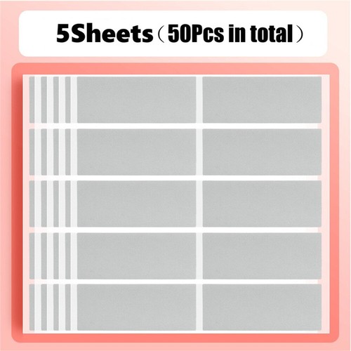 50pcs Reward Scratch Card Film Coated Stickers DIY Scratch Off Labels Sticker - Picture 2 of 10