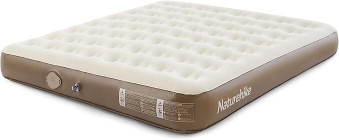 Naturehike Luxury Air Mattress Queen Size with Removable Built-in Electric Pump