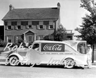 Coca Cola Soda Founain Advertising Truck Photo Vintage Art Deco era photo