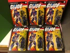 GI JOE Retro Cobra Officer & Trooper Army Builder Lot Of 6 Figures 3.75 Walmart