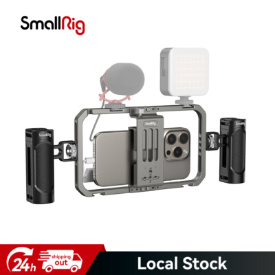 SmallRig Universal Phone Cage Vlogging Case Stabilizer for iPhone 15 for Samsung