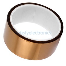 40mm 4cm x 30M Tape High Temperature Heat Resistant Polyimide NEW