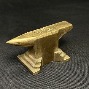 Vintage Bronze Anvil for Jewelry Durable Mini Soviet Tools USSR