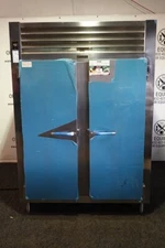 NEW TRAULSEN TWO SECTION PASS THROUGH HEATED HOLDING CABINET MODEL RHF232WP-FHS