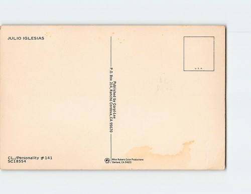 Postcard Julio Iglesias - 第 2/2 張圖片