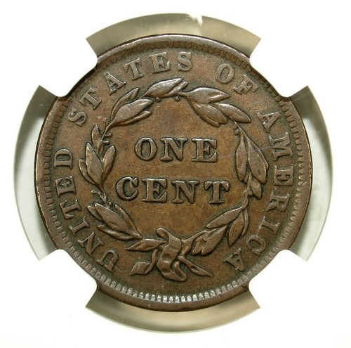 1839 NGC VF 20 BN Booby Head Coronet Head Large Cent ☆☆ Great For Sets ☆☆ 039 - Picture 2 of 3