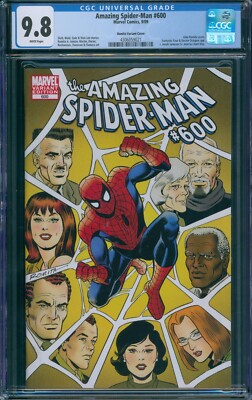 Amazing Spider-Man #600 Romita Variant Cover - CGC 9.8 - NM/M!