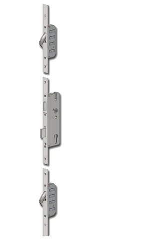 Winkhaus Cobra Lever Operated Latch & Deadbolt Split Spindle 20mm Flat 2 Hook 45 - Picture 2 of 4