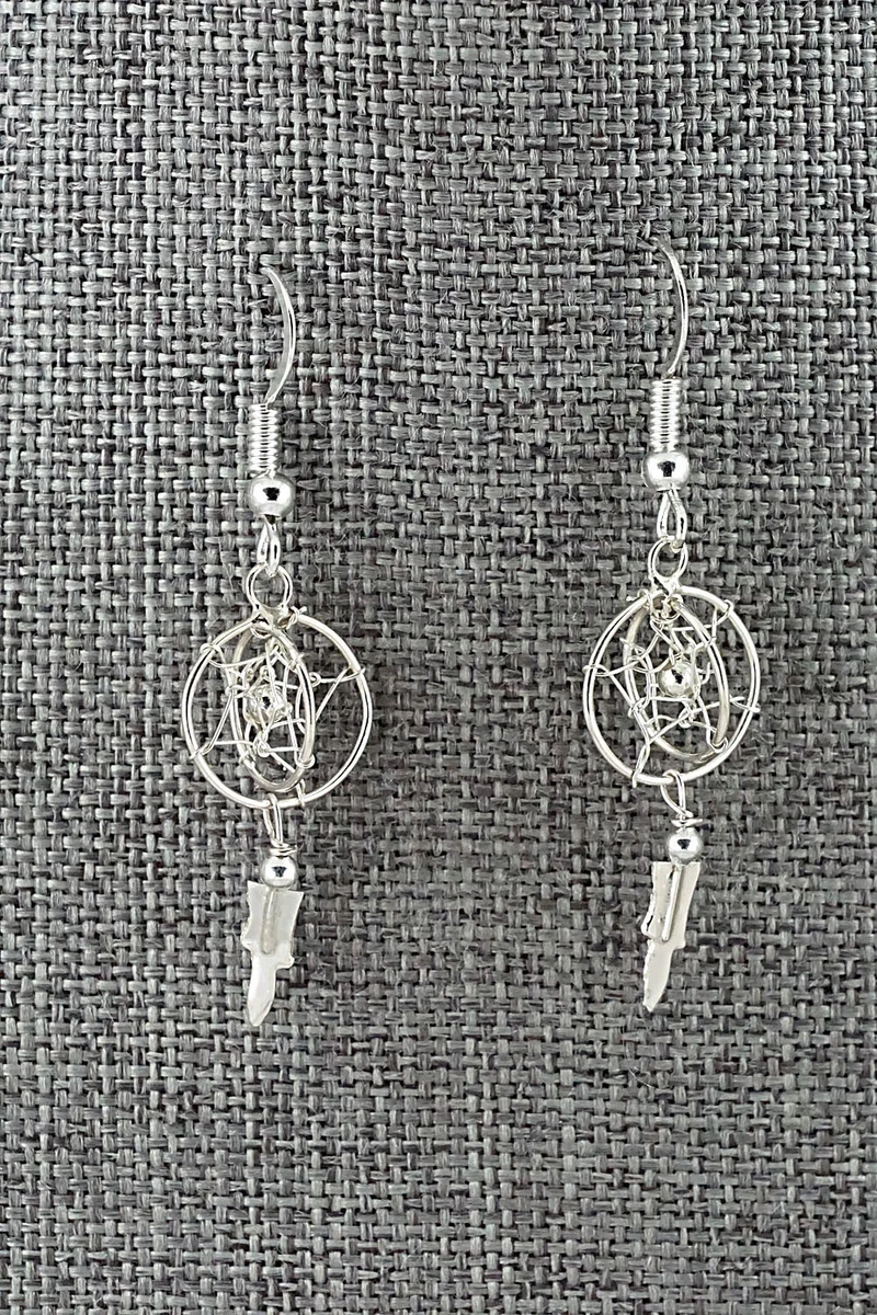 Sterling Silver Earrings Lena Platero eBay