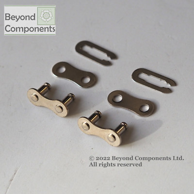 2 x 5 x 10 x Single Speed Fahrrad Kette Split Link Verbinder BMX 1/2 x 1/8 Multipack