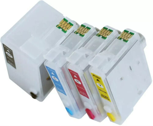epson wf-7210 refillable ink cartridges 252xl wf-3640 epson 252 7710 refill kit - Picture 2 of 2