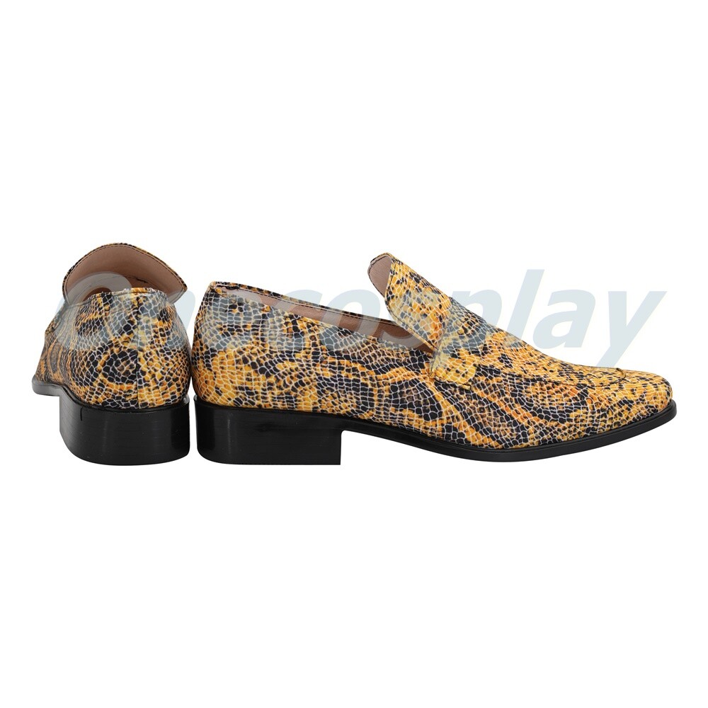 Kujo Jotaro Shoes JoJo's Bizarre Adventure 6 Cosplay Shoes Kujo Jotaro Shoes JoJo's Bizarre Adventure 6 Cosplay Shoes