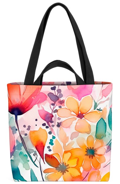 Blumenbild Sommerblumen Tasche Blume FrüHling Wiese Blumenwiese Tulpen BlüTen B-image