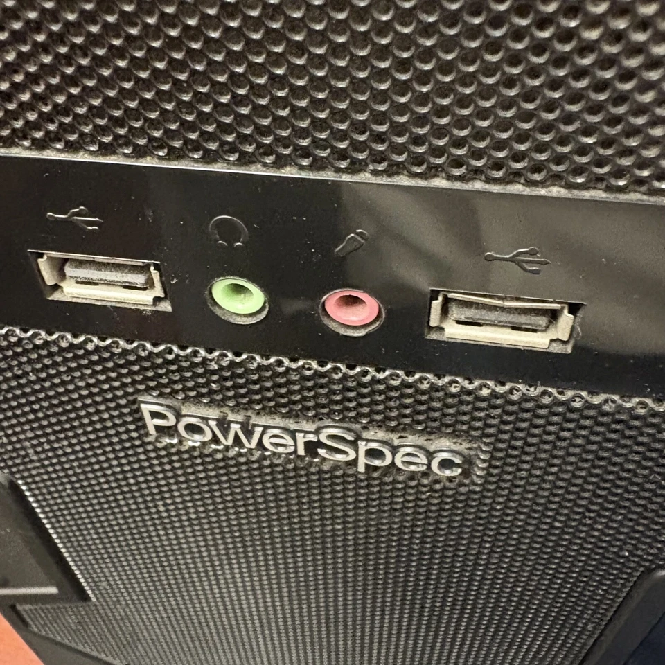 Used PowerSpec Intel Pentium Computer 1GB RAM (No Hard Drive) w/ Acer Monitor - Image 4 of 4