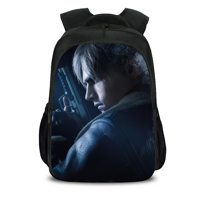Resident Evil School Backpacks Lightweight Shoulder Bag Laptop Backpack