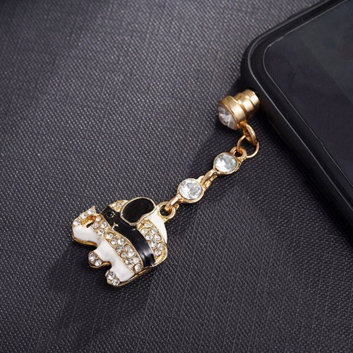 3 szt. Anti Earphone Jack Słoń Telefon Charm Wtyczka do słuchawek Adapter - Zdjęcie 8 z 12