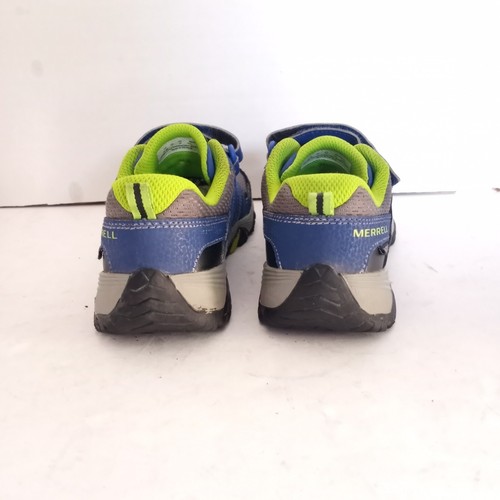 Merrell Trail Quest Unisex Blue Hiking Shoes MK262619 Kids Size US 2M B#? - Picture 7 of 11