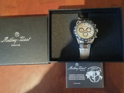 mathey tissot mathy chrono herren uhr