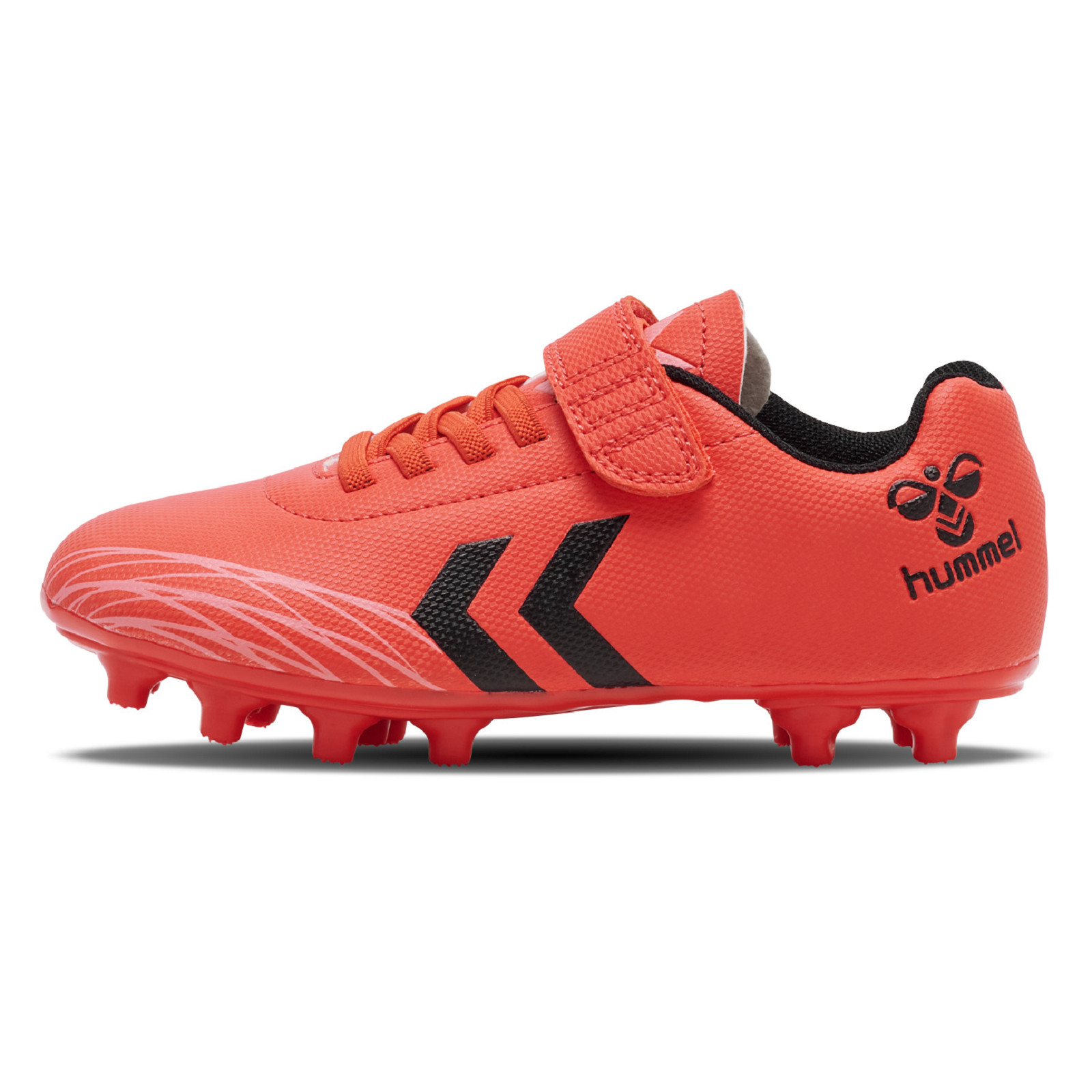 Футбольные бутсы Hummel Top Star FG Kickers на липучке красные 216568 3789 WOW