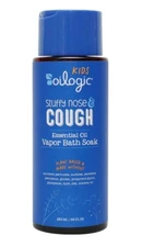 Kids Oilogic Stuffy Nose & Cough Vapor Bath Soak Plant-Based 9.6 fl oz - NEW