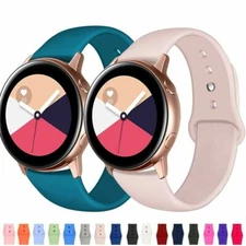 Sport Silicone Wrist Strap Band For Samsung Galaxy Watch 3 41mm Active 2 40 44mm