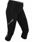 Polaris 3/4 Contour Cycling Tights Padded Black White Size 8
