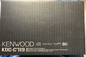New-Old-School-Kenwood-KDC-C719-10-Disk-CD-Changer-RARE-NIB-NOS