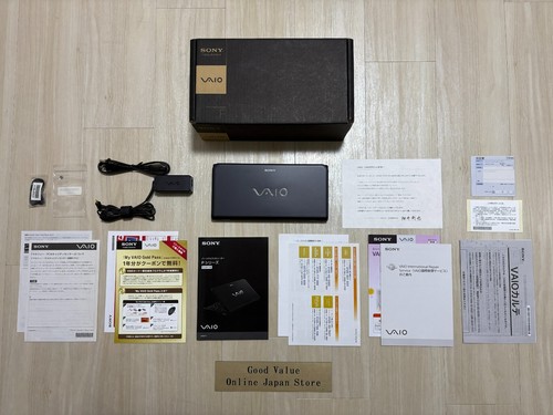 Sony Vaio Type P VPCP11AKJ Black Atom Z550 Windows 7 Home RAM 2GB SSD 128GB - 第 1/23 張圖片