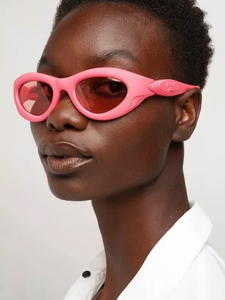 NEW BV1162S 001 BOTTEGA VENETA PINK UNISEX  SUNGLASSES BOTTEGA VENETA Bottega Veneta Unisex Sunglasses BV1162S-30013384-001  main image 3