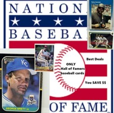 Hall OF Fame ONLY Baseball Cards ***You Pick*** HOF Buy 2+ Save B6
