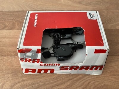 Sram X9 3 x 10 Schalthebel Trigger Set schwarz MTB 22.2 mm Schelle Klemme