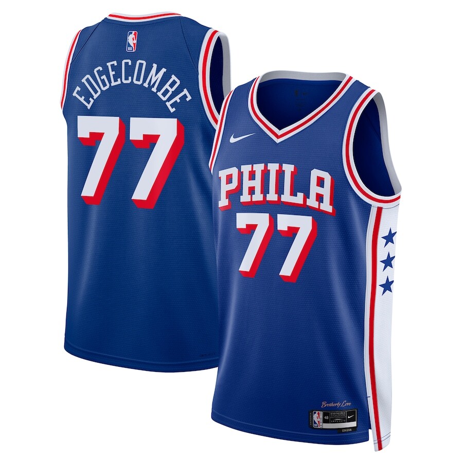 Philadelphia 76ers V. J. Edgecombe Nike 2025/26 NBA Swingman