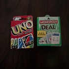Hasbro Monopoly Deal Card Game, Quick Play for 2-5 Players & UNO Card Game