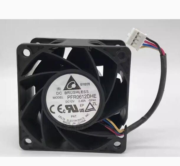 PFR0612DHE 12V 2.40A 6038 6CM 4-wire high-speed violent PFR0612DHE 12V 2.40A 6038 6CM 4-wire high-speed violent