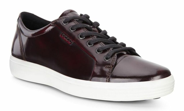 ecco bordeaux sneakers