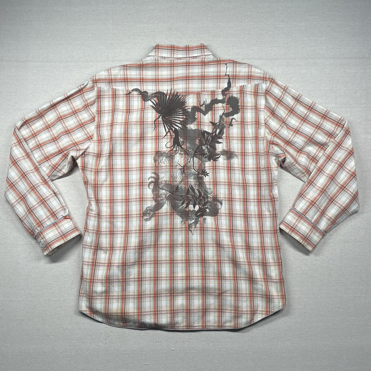 Artful Dodger Shirt Mens 2XL Pearl Snap Double Sided Western