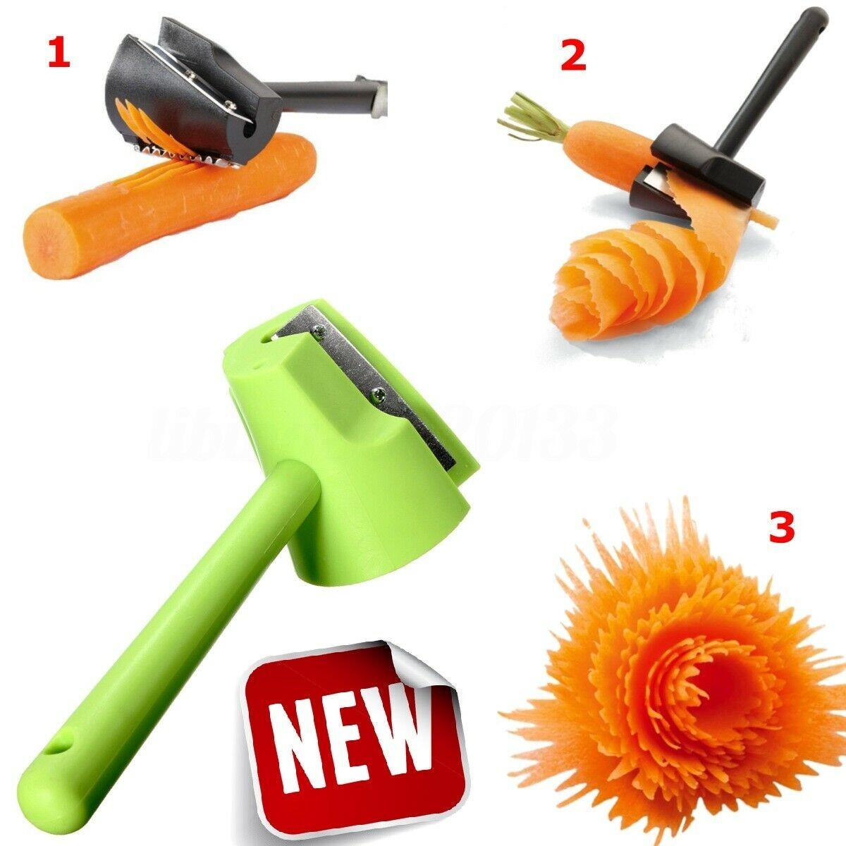 Affettatrice Manuale Spirale Frutta Verdura - Taglio Professionale