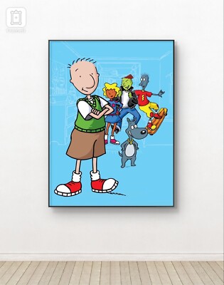 Doug Nostalgic Canvas wall art Piece home decor Portrait gallery