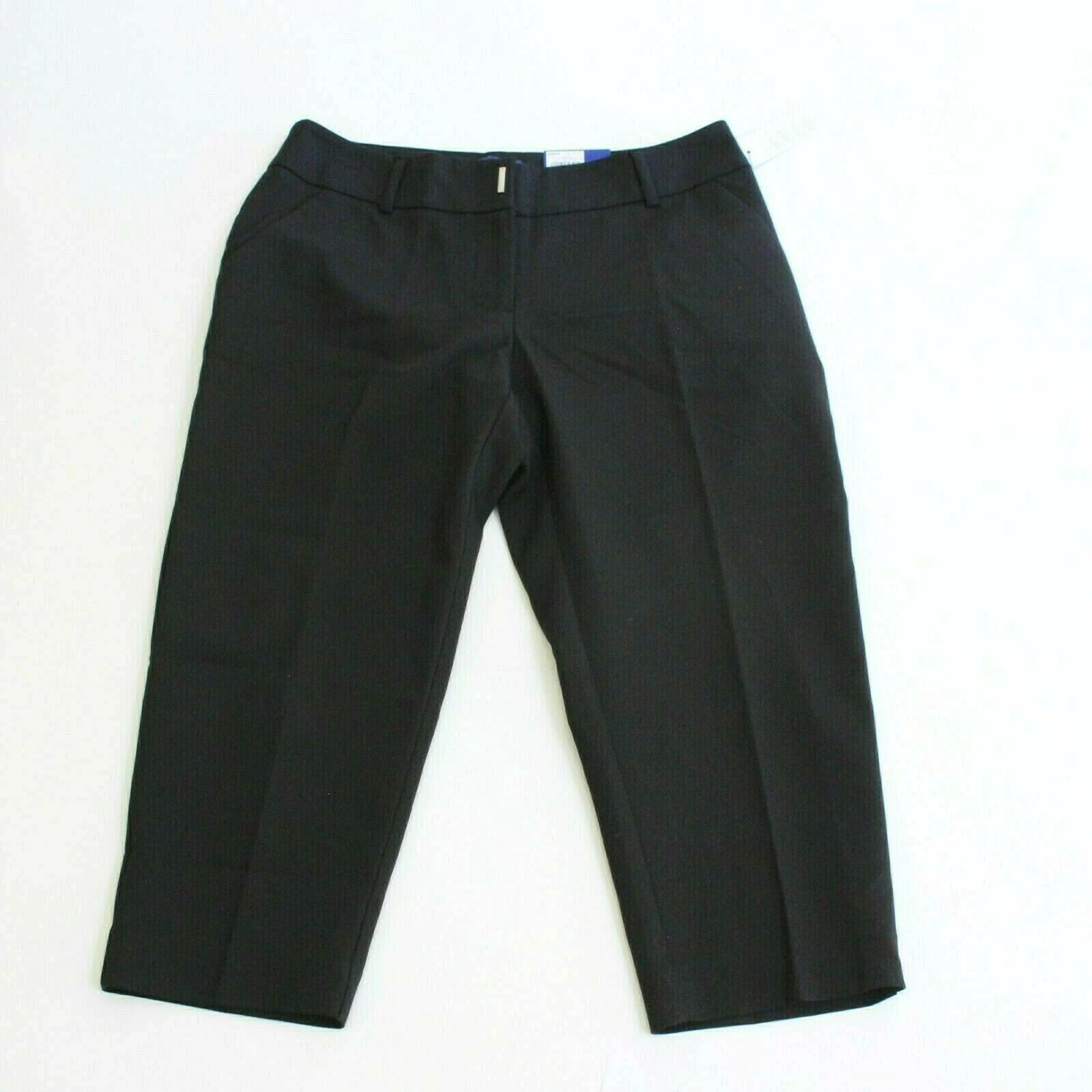 Apt. 9 Women's Capri Pants Size 10 P Black Career