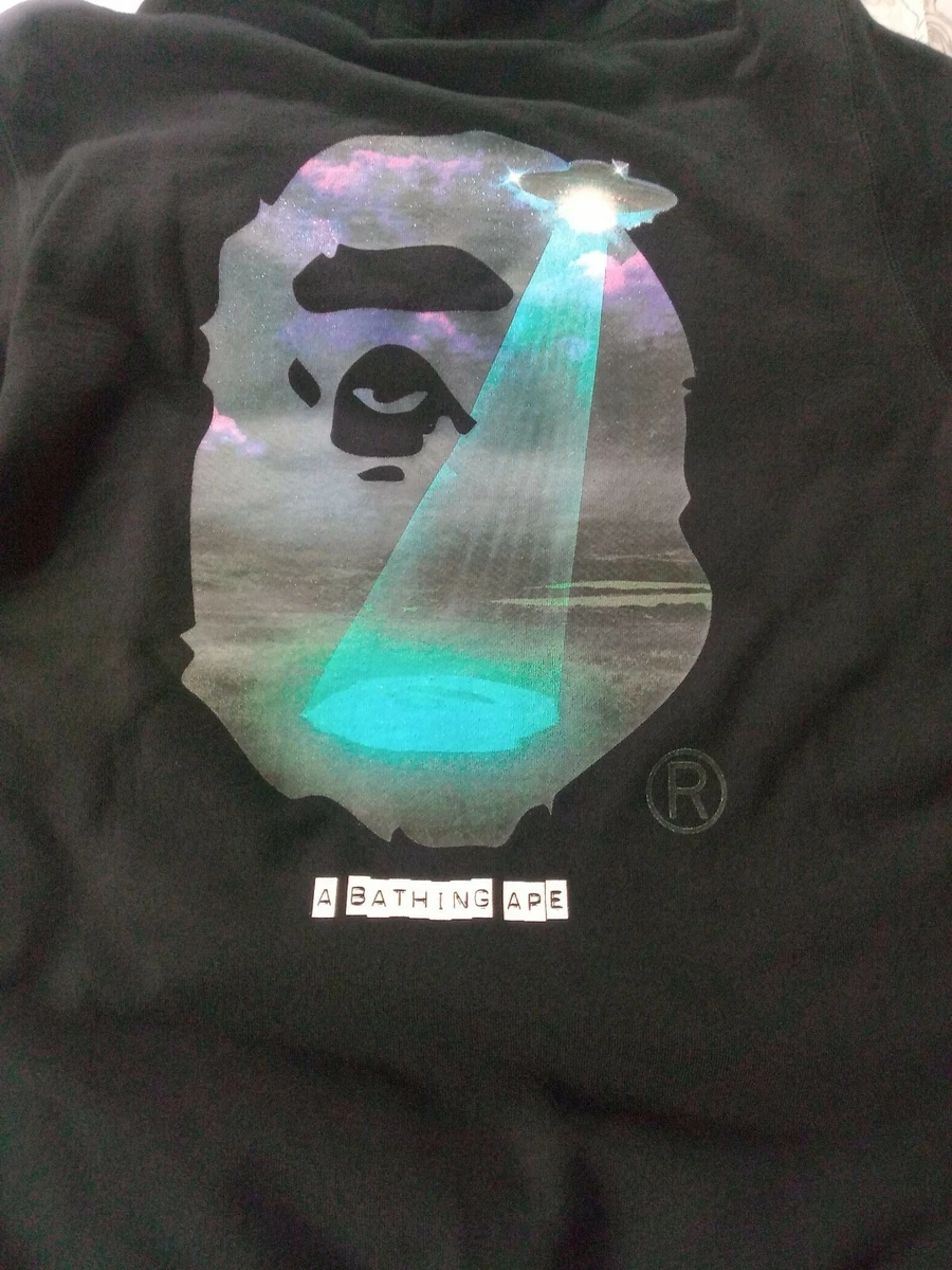 Bape alien on sale hoodie