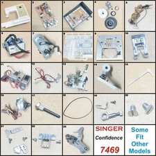 SINGER Confidence 7469 Used Parts In Good Condition Some Fit Other Models