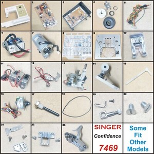 SINGER Confidence 7469 Used Parts In Good Condition Some Fit Other Models
