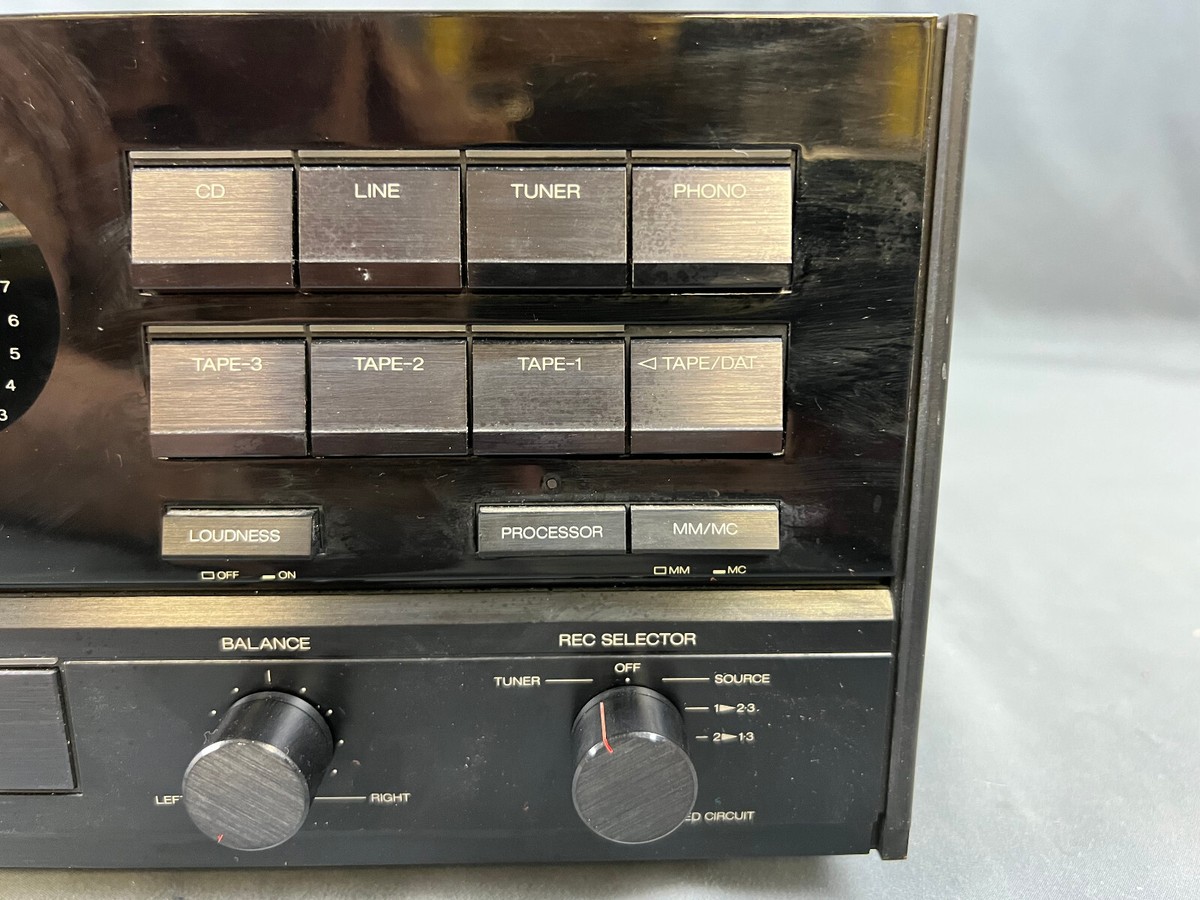 SANSUI AU-α607 Sansui AU-α607 436102111 Black Tested Integrated Amplifier