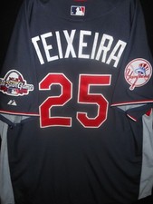 MARK TEIXEIRA SIGNED 2009 ALL STAR JERSEY AUTH. MAJESTIC-NEW YORK YANKEES - RARE